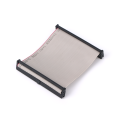 1.0 Red edged gray ribbon cable
