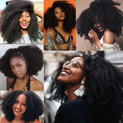 AliLeader Marley Hair Afro Kinky Curly Crochet Hair 8 Inch Marley Twist Ombre Synthetic Marley Braids Hair Extensions For Women