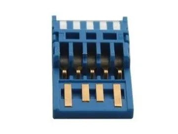 Usb 3.0 Male Solder Micro Usb Smt Connector , 5gbps Cable End Connector