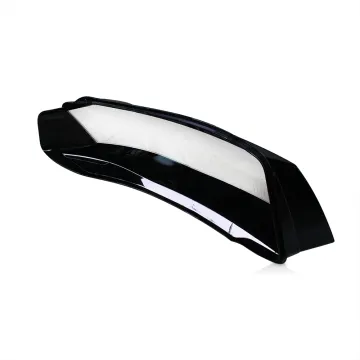 TAOCHIS Car Parts Headlights Glass Lens Cover Retrofit for Audi A4 B8