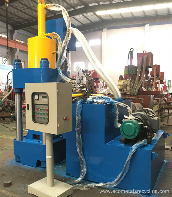 Hydraulic Metal Chip Processing Briquetting Press Machine