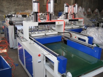 Super High-speed Double Line T-shirt Bag Making Machine
