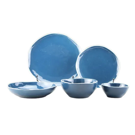 Factory Cheap Blue Color Glazed New Bone