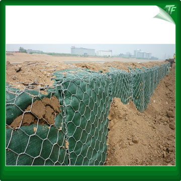 Гальванизированная сетка gabion ограждая