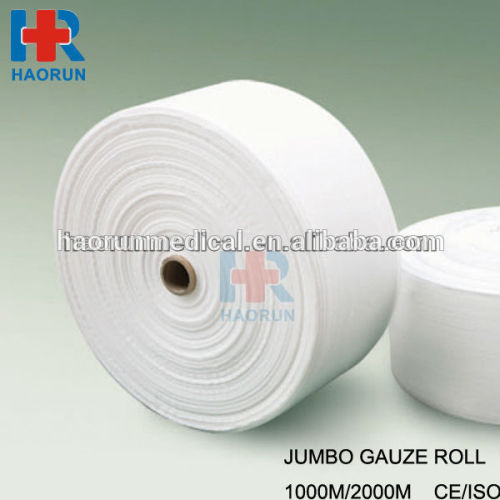 absorbent jumbo gauze roll 80cmX2000m