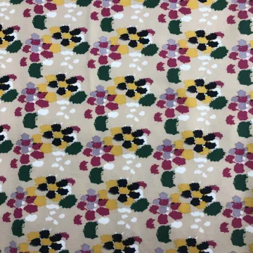 chiffon price per meter recycled material knitted fabric