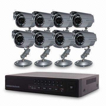 8-channel DVR, H.264 Motion Detection, Support D1, HD1, CIF Remote Live Viewing, IR Remote Control