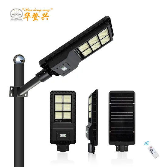 lithium batteries integrated street led solar light