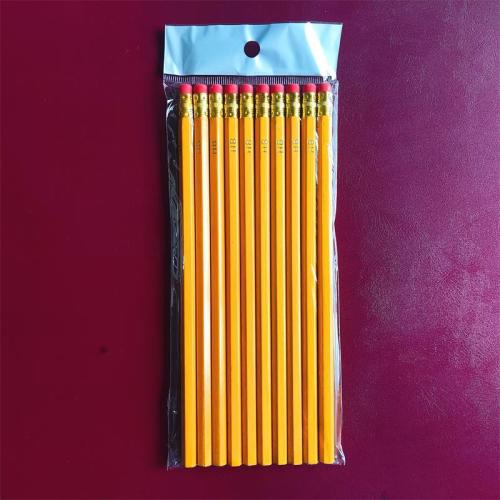 A oferta do governo afiou lápis Amarelo HB/2B com borracha