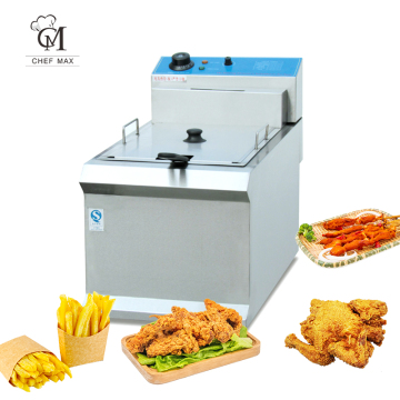 Chefmax Commercial Stainless Steel Electric Frying Machine Deep Fryer