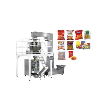 Fully Automatic Multihead Weigher Back Seal Packing Machine for Biscuit Packaging