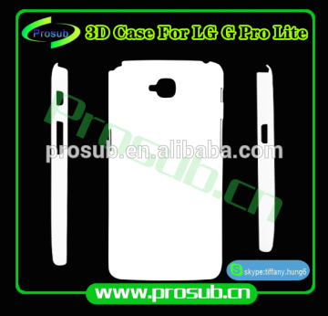 3d sublimation diy blank cell phone case cover skin for SFP- LG L Pro Lite