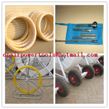 4mm-16mm diameter fiberglass duct rodder,quality duct rodder