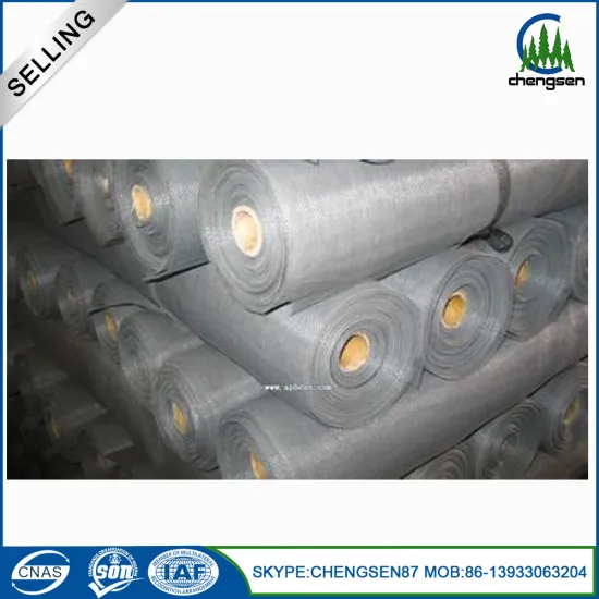 Micronic Hole Plain Weave Stainless Wire Cloth