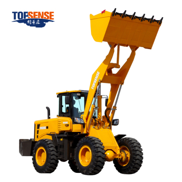 High Efficiency 1.5 Ton Diesel Front Wheel Loader - CE Certified