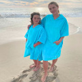 Surf Hooded Poncho Towels Beach Surf Swim Diving Hooded Poncho Changing Towel Factory