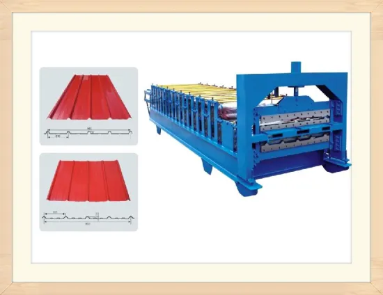 Double Layer Roof tile and wall roll forming machine