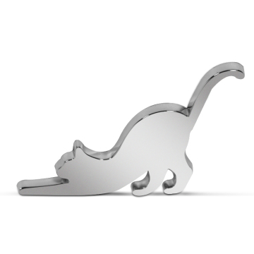 Custom 3D Chrome Car Badge Stickers - Metal Cat Auto Emblems