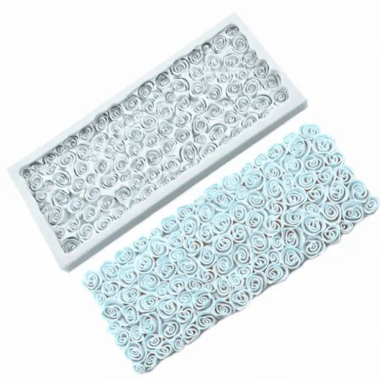 Rose Flower Fondant Cake Mold - Food Grade Sugarcraft Cupcake Topper Decorating Tool