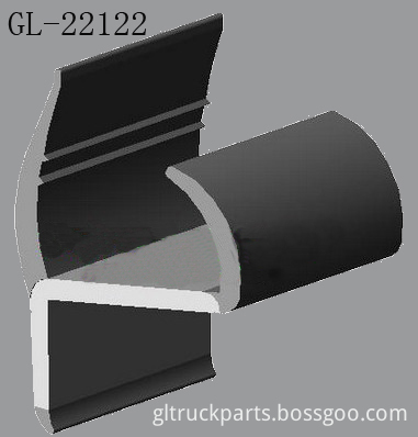 Dry Container Rubber Door Seals Shipping Container Door Gasket