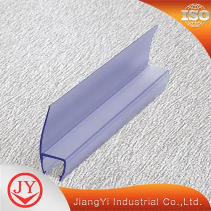 Waterproof glass edge PVC guard trim seal strip