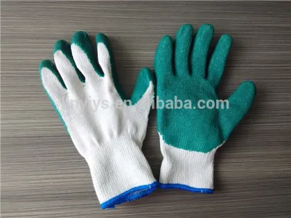 Best selling products/work gloves with rubber/free samples
