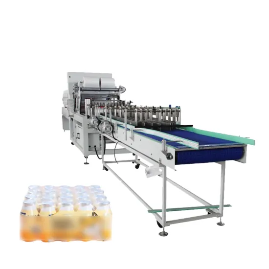 High Speed PET Bottle PE Film Heat Tunnel Shrink Packaging Machine
