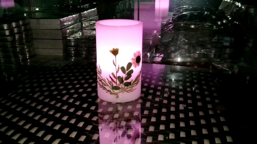 Flameless Moving Wick Led Candle 크리스마스