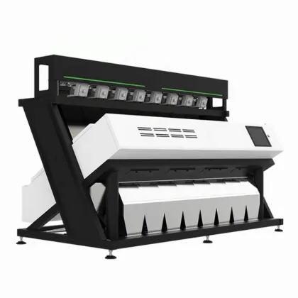Automatic Rice Color Sorter for Sunflower Seeds, Sesame, Almond, and Grains