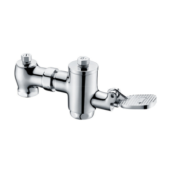 Chrome Plated Brass Foot-Control Delay Valve for Pedal Systems