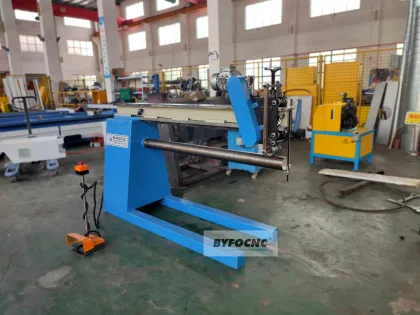 BYFOCNC Round HVAC Air Pipe Duct Seam Closer Machine