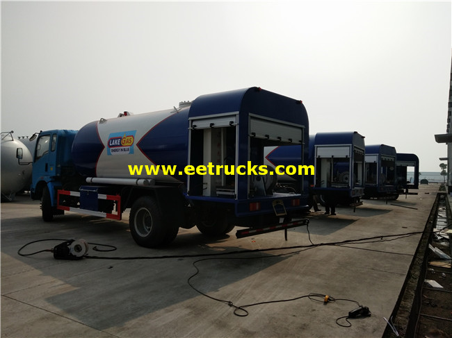 10 Wheeler LPG Dispensing Trucks