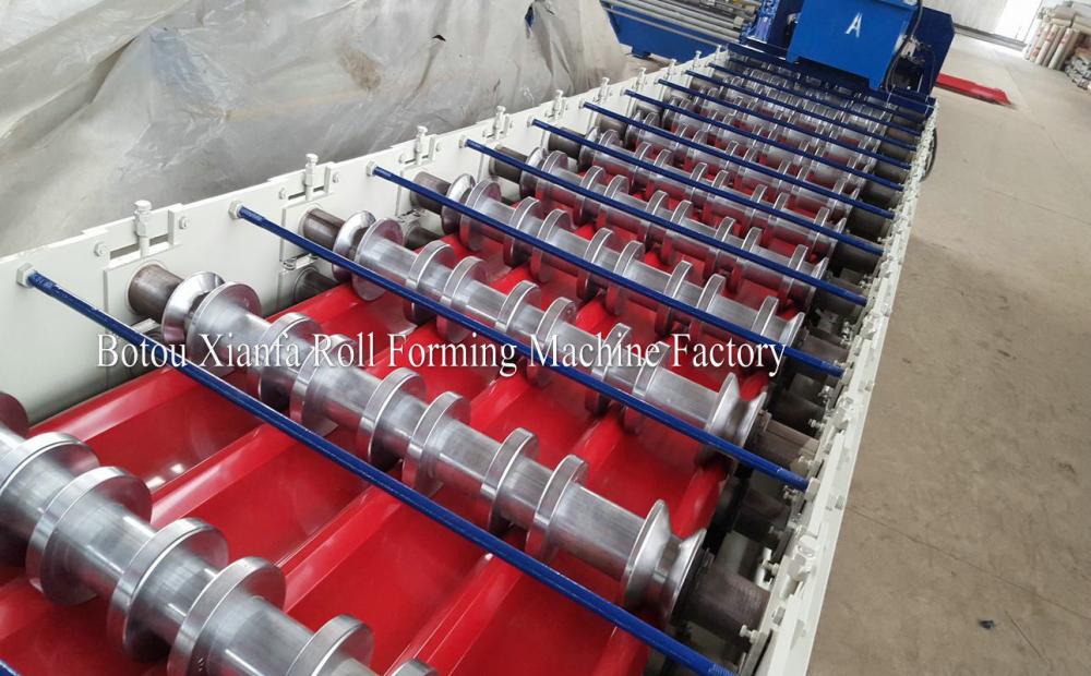 CNC Hydraulic Colored Steel Trapezoidal Galvanized roll forming machine