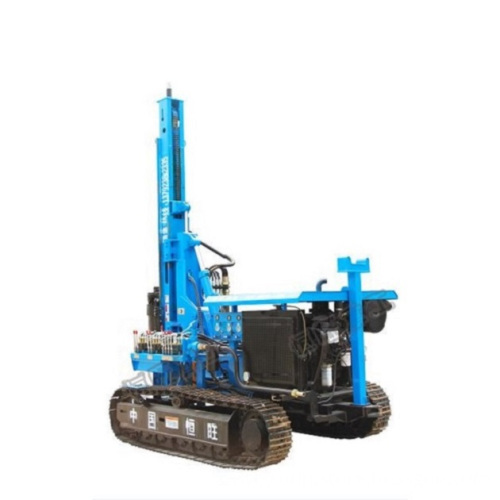 Photovoltaic Hydraulic Crawler Post Pile Driver