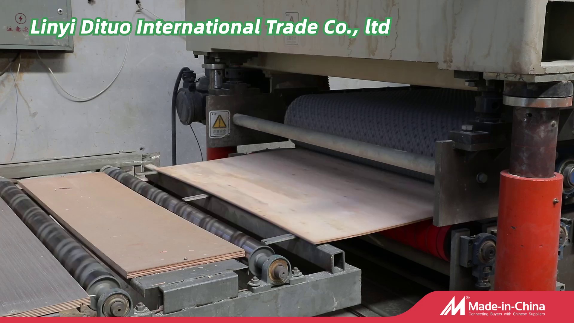18mm Wood Grain Melamine Paper Plywood