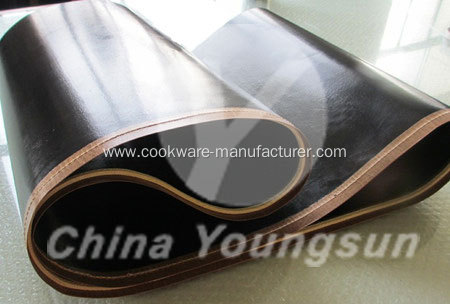 High glossy PTFE coated fabric for industry