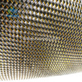 Hybird glitter gold carbon fiber fabric for cars