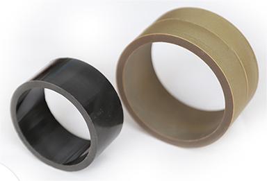 Polyimide and polyetheretherketone parts, wear-resistant bushings1