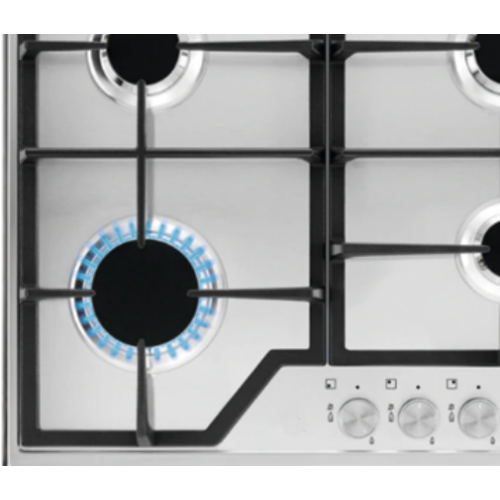 Electrolux 4 Rings Gas Cooktop dalam keluli tahan karat