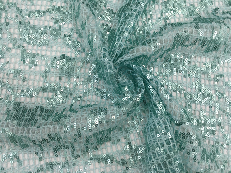 3mm Shiny Sequin Embroidery Fabric