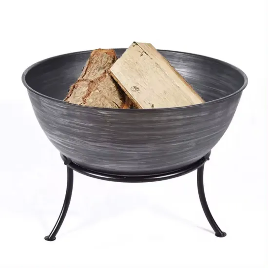 Steel Outdoor Fire Pit Bowl For Camping And Bonfire Wood Burning Fire Pits