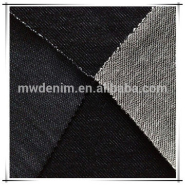 black twil knitted denim fabric knitted mingwei knitting