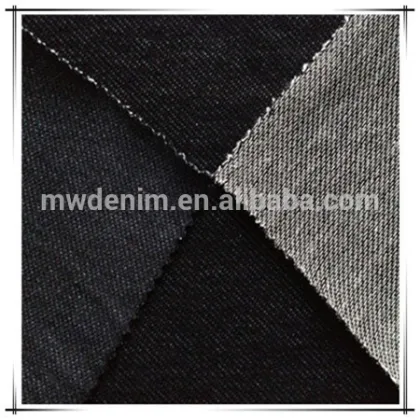 black twil knitted denim fabric knitted mingwei knitting