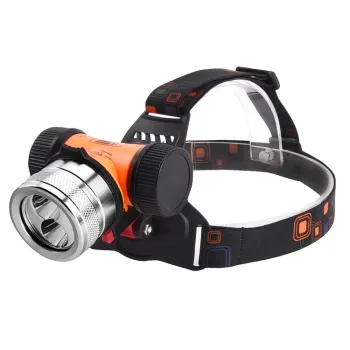 Underwater IP68 Diving Headlamp T6 Aluminum Alloy Headlight for Bicycles