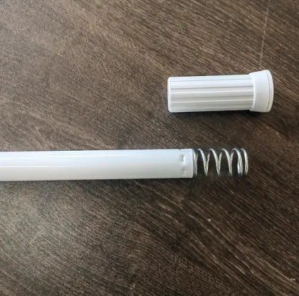 Customizable Telescopic Aluminium Shower Poles and Curtain Rods for Bathroom