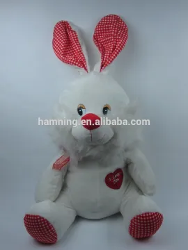 soft material 55cm nice giant easter rabbit plush toys