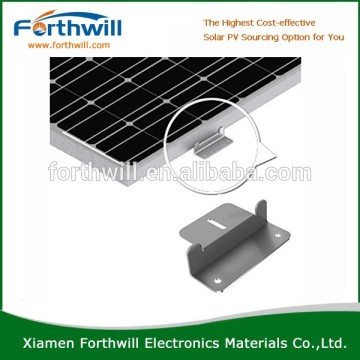 Universal Flat Mount Solar Z Bracket Kit for RV Boat Off Grid Solar Panels