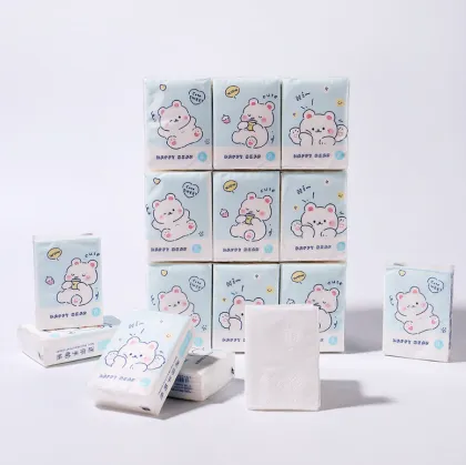 Mini Facial Tissues Cartoon Pocket Tissues