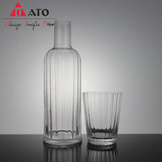 ATO Engraved Pattern Glass Glass Water Juice Glass