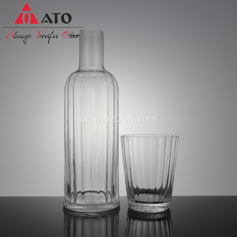 ATO Gravures Muster Glasglas Wassersaftglas